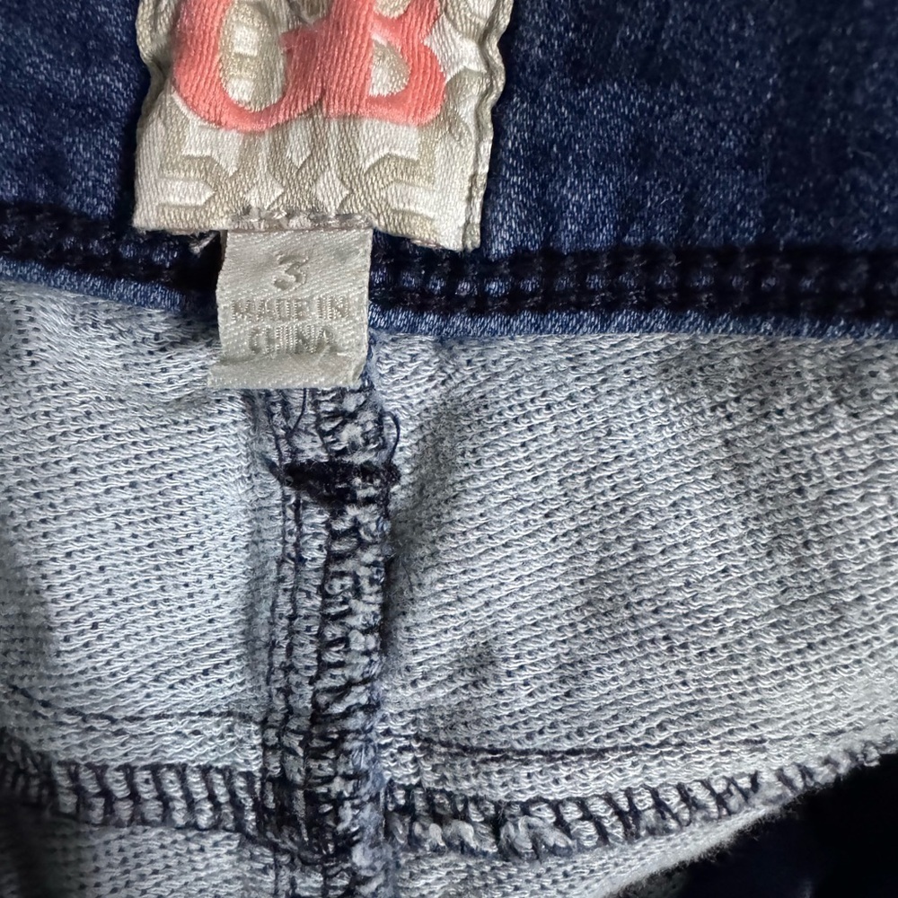 GB Girls Blue Straight Leg Jeans - Picture 7 of 8